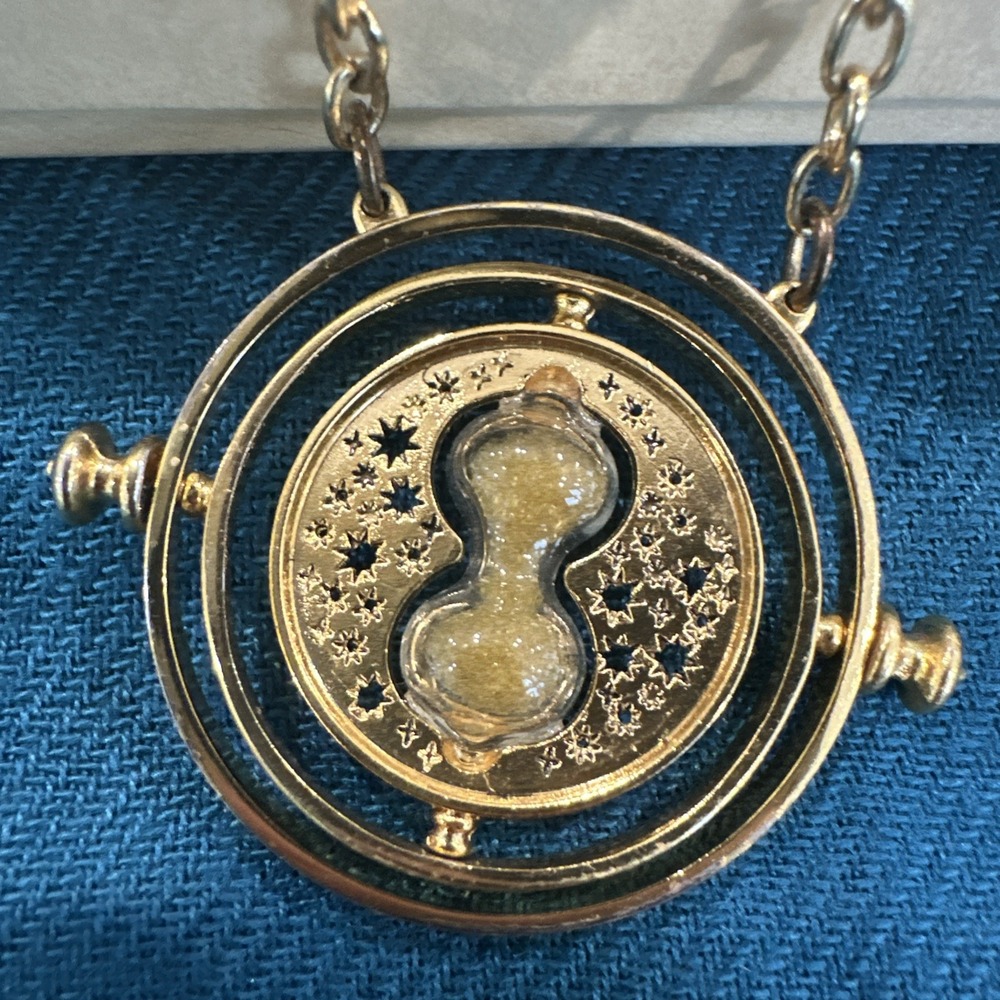 RARE Harry Potter Time Turner Necklace Pendant Hermione Movie theatersonly Japan